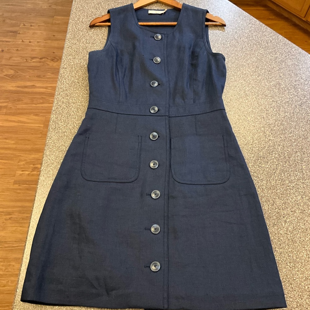 Tory Burch Linen Sheath Dress